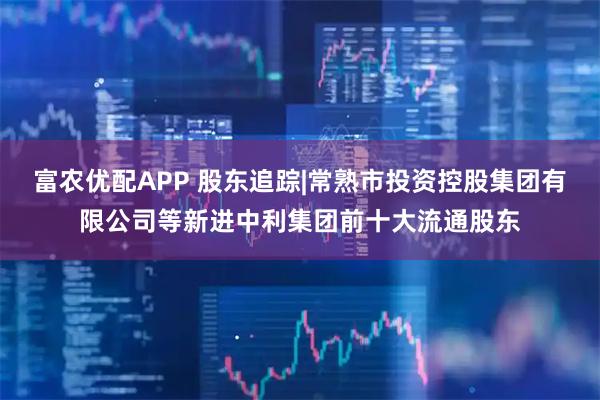 富农优配APP 股东追踪|常熟市投资控股集团有限公司等新进中利集团前十大流通股东